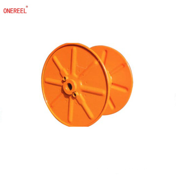 empty punching type steel wire cable reel